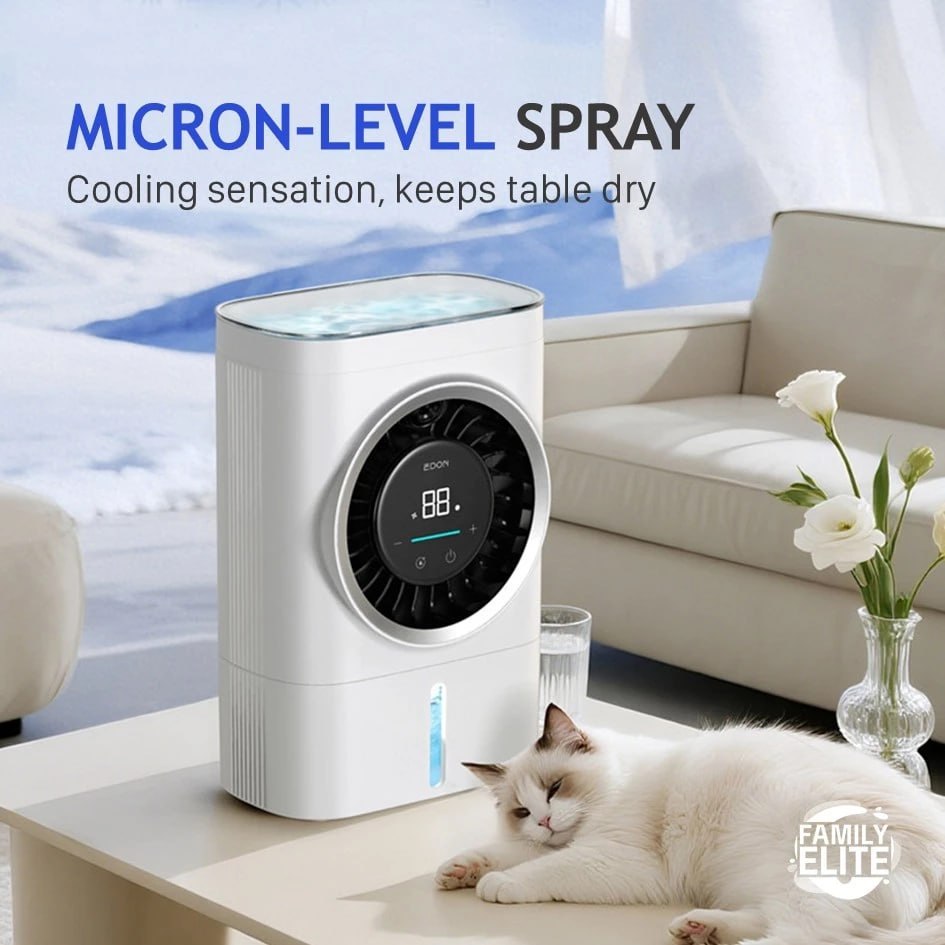 EDON B880 micron-level spray in living room