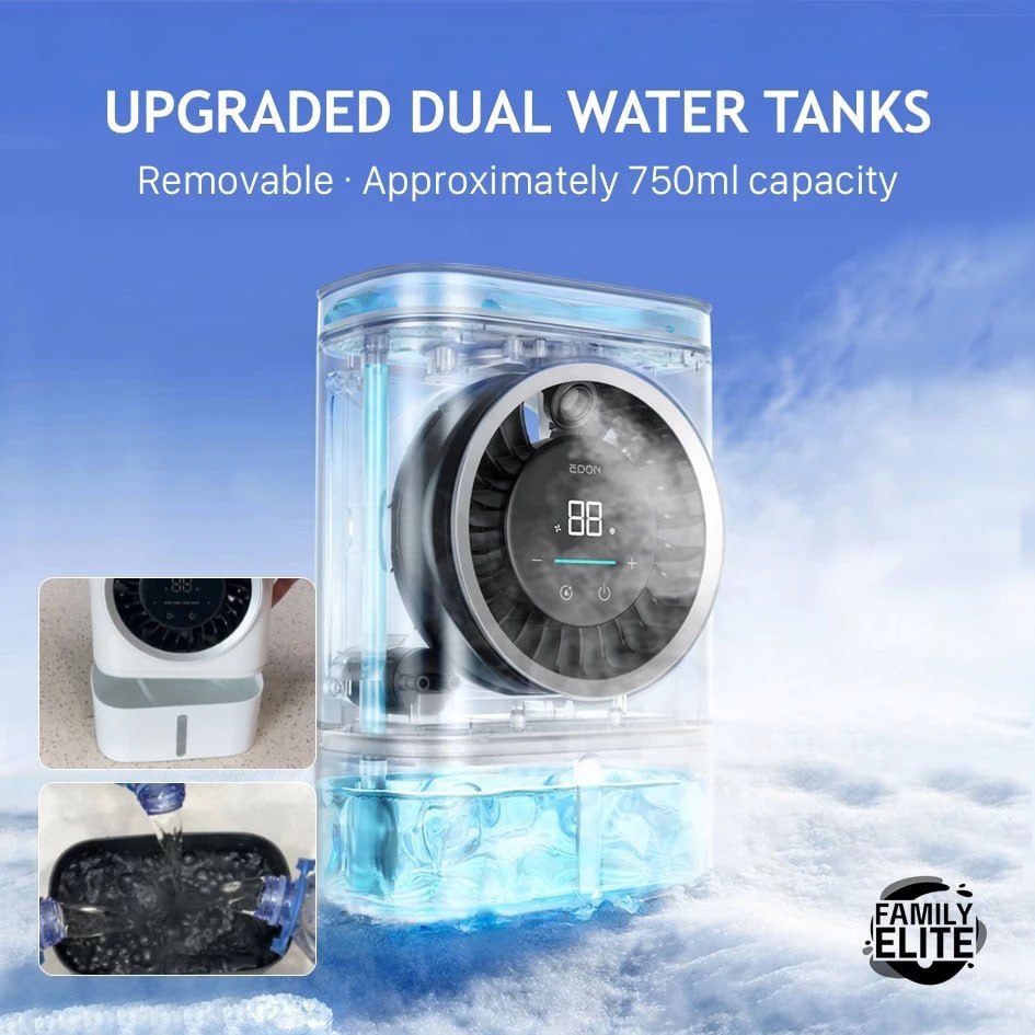 EDON B880 upgraded dual water tanks