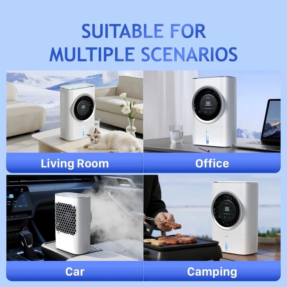 EDON B880 living room office car and camping scenarios
