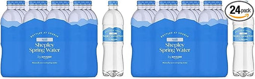 by Amazon Still Spring Water, 500 ml (Pack of 24), 6000 ml