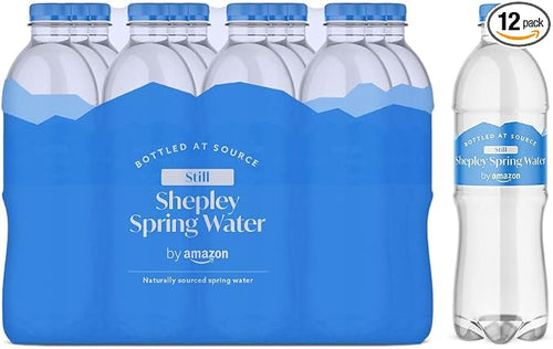 by Amazon Still Spring Water, 500 ml (Pack of 12), Total 6000ml