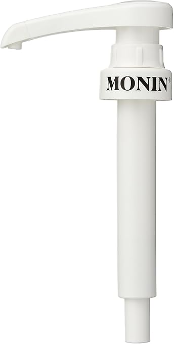 MONIN 10ml Pump for 1L (PET), Coffee Syrup Bottle Pumps — Dispenses sugar-free syrups and cloudy lemonade