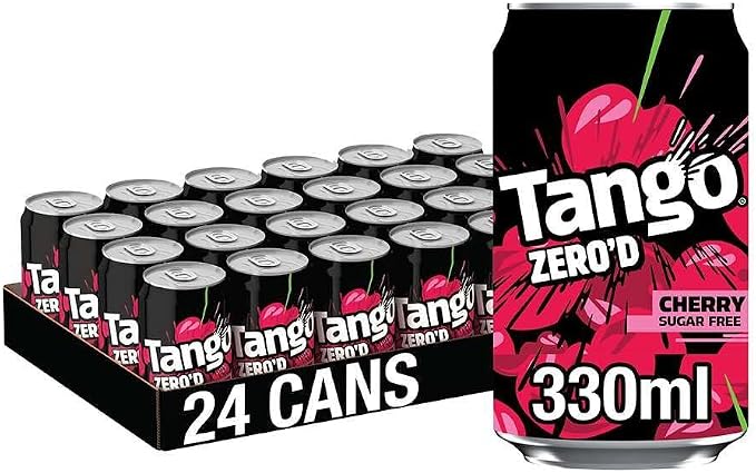 Tango Sugar Free Cherry Cans 24 x 330ml