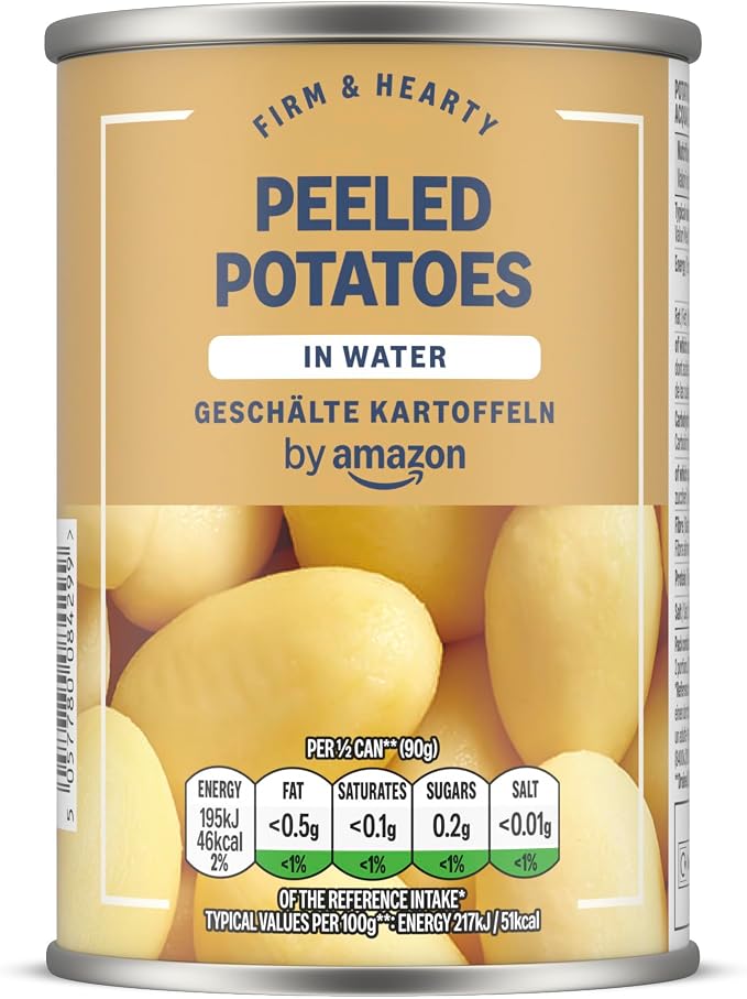 by Amazon Peeled Potatoes in Water, 300g