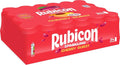 Rubicon Sparkling Cherry Burst Flavoured Fizzy Drink with Real Fruit Juice Multipack 24 x 330ml Cans