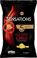 Walkers Sensations Thai Sweet Chilli Multipack Crisps 5x25g