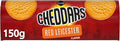 JACOB'S Cheddars Red Leicester Flavour Cheese Biscuits, 150 g (Pack of 1) — Individually Wrapped