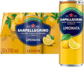 San Pellegrino Italian Sparkling Drinks Lemon Canned Soft Drink 12x330ml