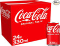 Coca-Cola Original Taste Soft Drink Cans, 24 x 330 mL