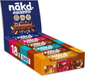 nakd. Variety pack - Raw fruit & nut bars - 100% natural ingredients - No added sugar - Vegan - Gluten