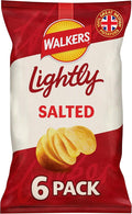 Walkers Lightly Salted Multipack Crisps 6x25g