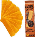 Capital Crisps Madrid Smoky Paprika Pack of 10 x 75g - Elongated Crisps. Multipack Crisps, Vegetarian