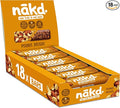 Nakd Peanut Delight Natural Fruit & Nut Bars - Vegan Bars - Gluten Free - Healthy Snack, 35 g (Pack of 18)