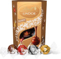 Lindt Lindor Assorted Chocolate Truffles – 200g Box (Approx. 16 Balls) – Smooth Filling – Gift